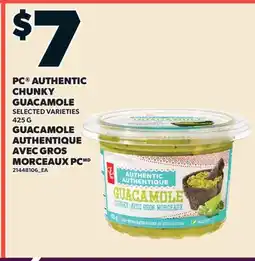 Valu-mart GUACAMOLE AUTHENTIQUE AVEC GROS MORCEAUX PC offer