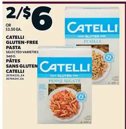 Valu-mart PÂTES SANS GLUTEN CATELLI offer