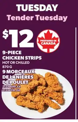 Valu-mart 9 MORCEAUX DE LANIÈRES DE POULET offer