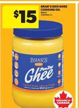 Real Canadian Superstore BRAR'S DESI GHEE COOKING OIL offer