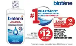 Real Canadian Superstore SENSODYNE, PRONAMEL, POLIDENT, POLI-GRIP OR BIOTENÉ PRODUCTS offer