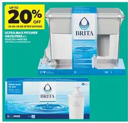 Real Canadian Superstore ULTRA MAX PITCHER OR FILTERS, 5' S offer