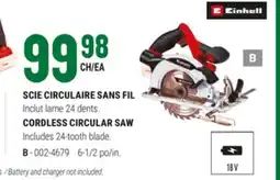 BMR CORDLESS CIRCULAR SAW offer