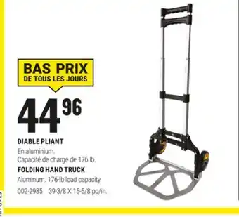 BMR DIABLE PLIANT offer