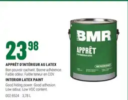 BMR APPRÊT D'INTÉRIEUR AU LATEX offer