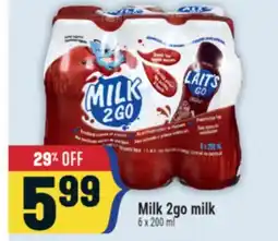 Marché Adonis Milk 2go milk offer