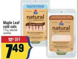 Marché Adonis Maple Leaf cold cuts offer