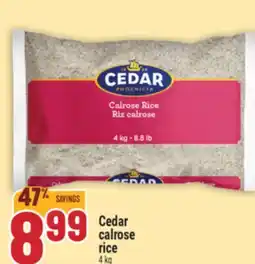 Marché Adonis CEDAR CALROSE RICE offer