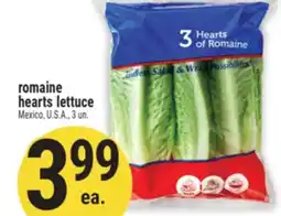 Marché Adonis Romaine hearts lettuce offer