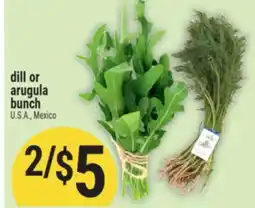 Marché Adonis Dill or arugula bunch offer