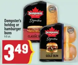 Marché Adonis DEMPSTER'S HOTDOG OR HAMBURGER BUNS offer