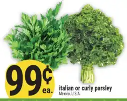 Marché Adonis italian or curly parsley offer