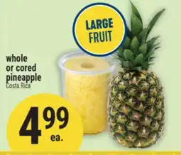 Marché Adonis Whole or cored pineapple offer