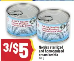 Marché Adonis Nordex sterilized and homogenized cream keshta offer