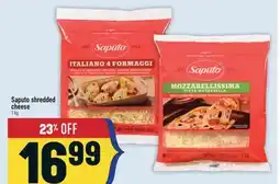 Marché Adonis Saputo shredded cheese offer