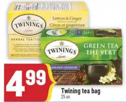 Marché Adonis Twining tea bag offer