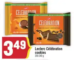 Marché Adonis Leclerc Célébration cookies offer