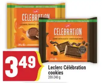 Marché Adonis Leclerc Célébration cookies offer
