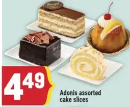 Marché Adonis Adonis assorted cake slices offer