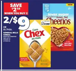 Loblaws GENERAL MILLS CEREAL offer