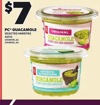 Loblaws PC GUACAMOLE offer