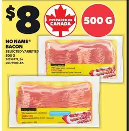 Loblaws NO NAME BACON offer