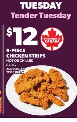 Loblaws 9-PIECE CHICKEN STRIPS offer