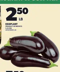 Loblaws EGGPLANT offer