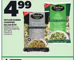 Loblaws TAYLOR FARMS CHOPPED SALAD KITS offer