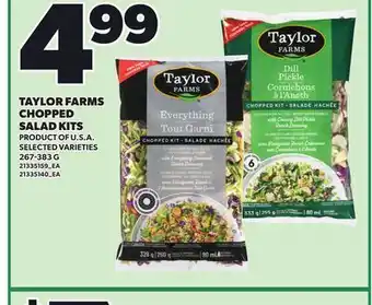 Loblaws TAYLOR FARMS CHOPPED SALAD KITS offer