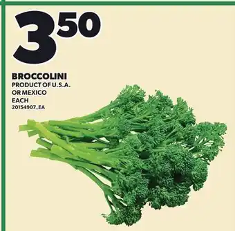 Loblaws BROCCOLINI offer