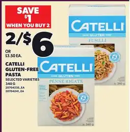 Loblaws CATELLI GLUTEN-FREE PASTA offer