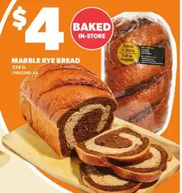 Loblaws MARBLE RYE BREAD offer