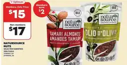 Loblaws NATURSOURCE NUTS, 500/550 G offer