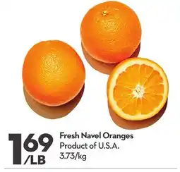 Longo's Fresh Navel Oranges offer