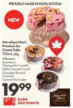 Longo's Moo's Premium Ice Cream Cake offer