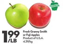 Longo's Fresh Granny Smith or Fuji Apples offer