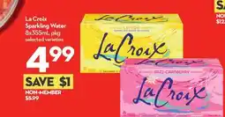 Longo's Sparkling Water offer