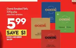 Longo's Oomé Smoked Tofu offer