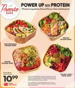 Longo's Protein Bowls offer
