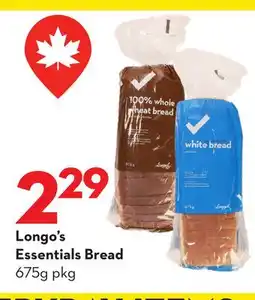 Longo's Essentials Bread offer
