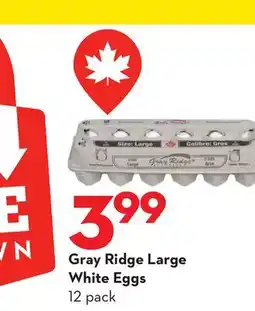 Longo's Large White Eggs offer