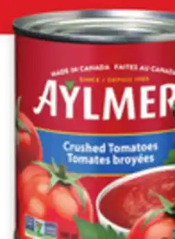 Walmart Aylmer canned tomatoes offer