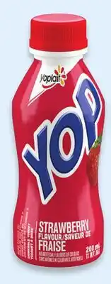 Walmart Yoplait Yop drinkable Yogurt offer