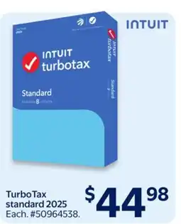 Walmart TurboTax standard 2025 offer