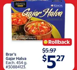 Walmart Brar's Gajar Halva offer