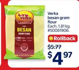 Walmart Verka besan gram flour offer