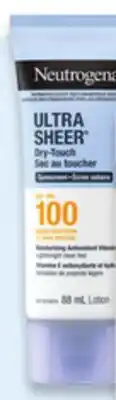 Walmart Neutrogena sunscreen offer