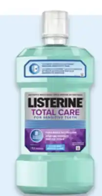 Walmart Listerine Total Care mouthwash offer