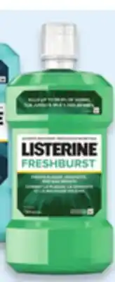 Walmart Listerine mouthwash offer